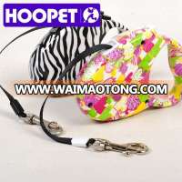 HOOPET colorful pet collar and leash nylon pet products