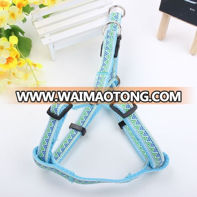 Fashion design nylon material custom woven dog harness for sale