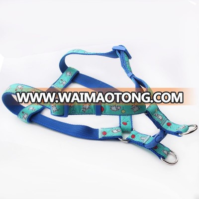 High quality cheap custom beautiful adjustable fashion dog harness,puppy harness