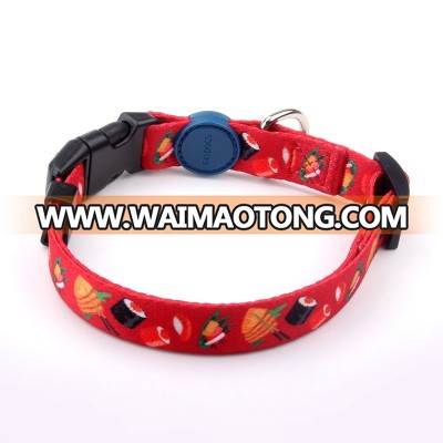 Promotional sublimation polyester dog collar sample free